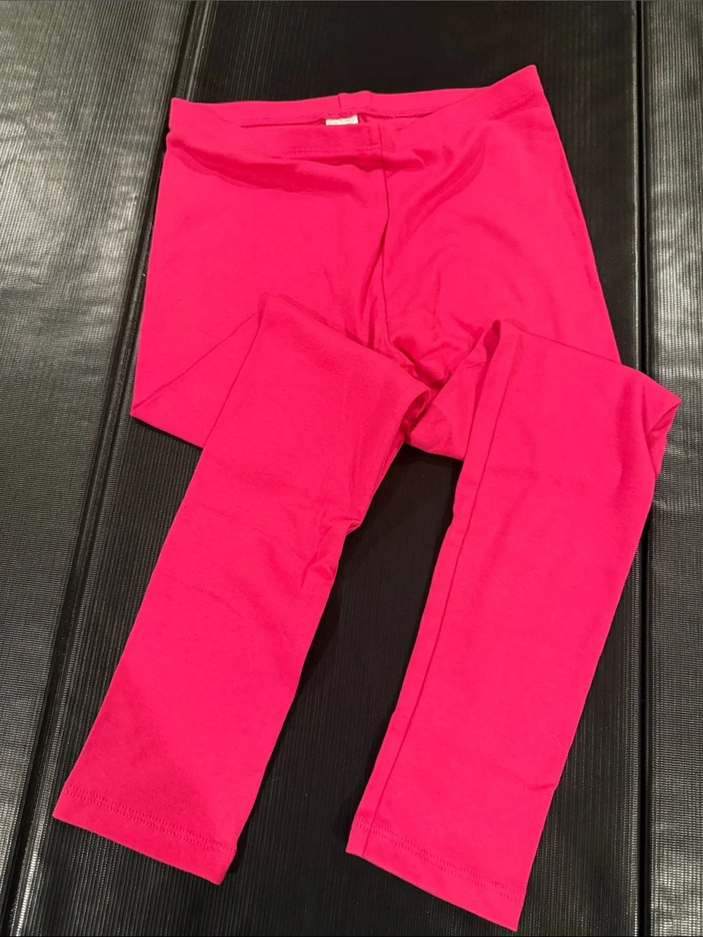 City Threads Bright Pink Girls Stretch Leggings